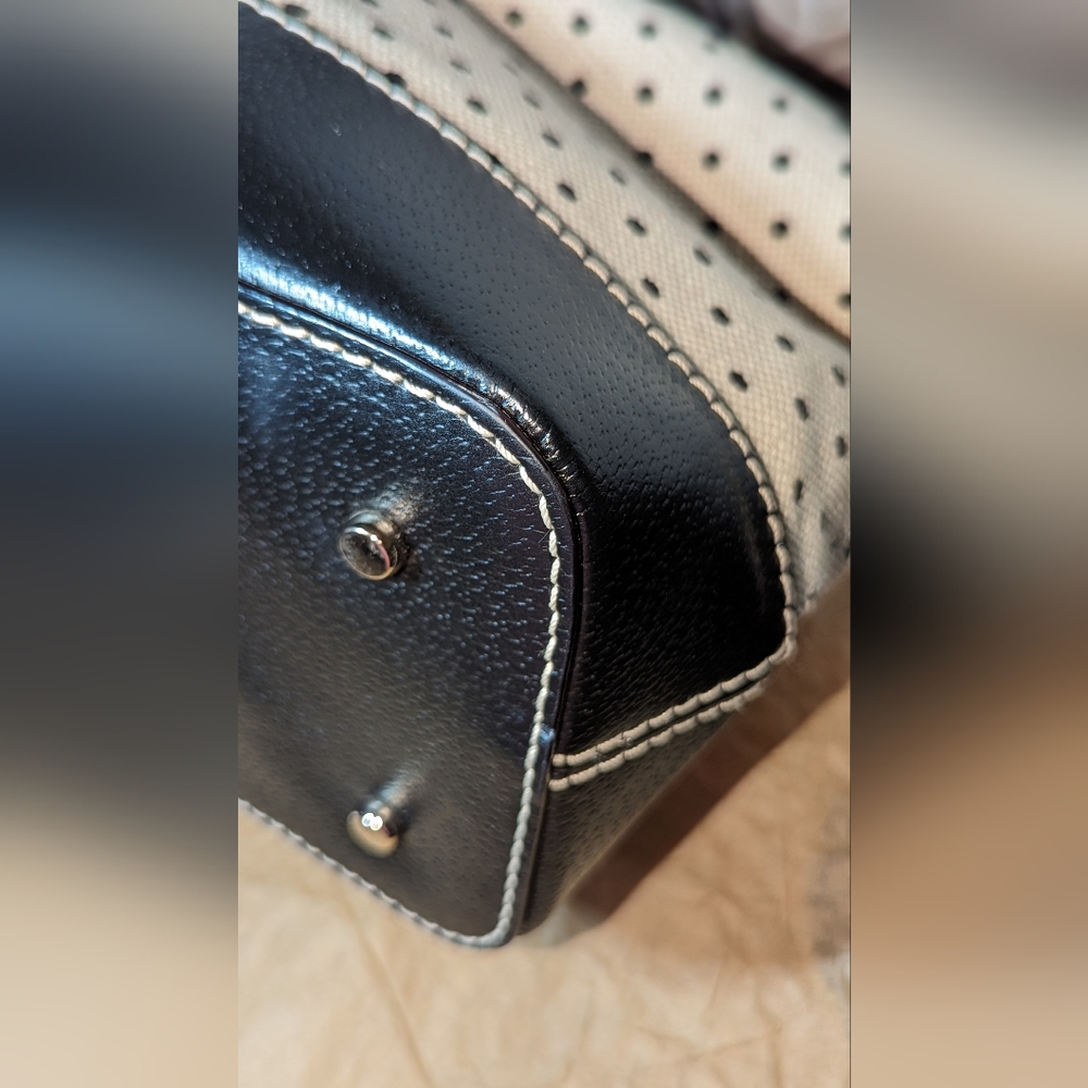 Kate Spade Ashlyn Bell Town Polka Dot Satchel EUC - Picture 9 of 13
